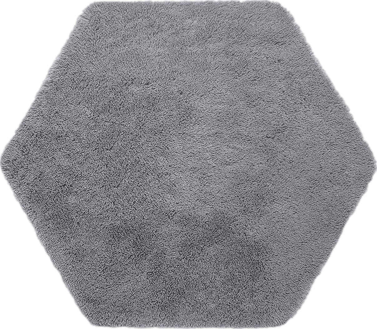 Fluffy Grey Ultra Soft Rug for Home Décor