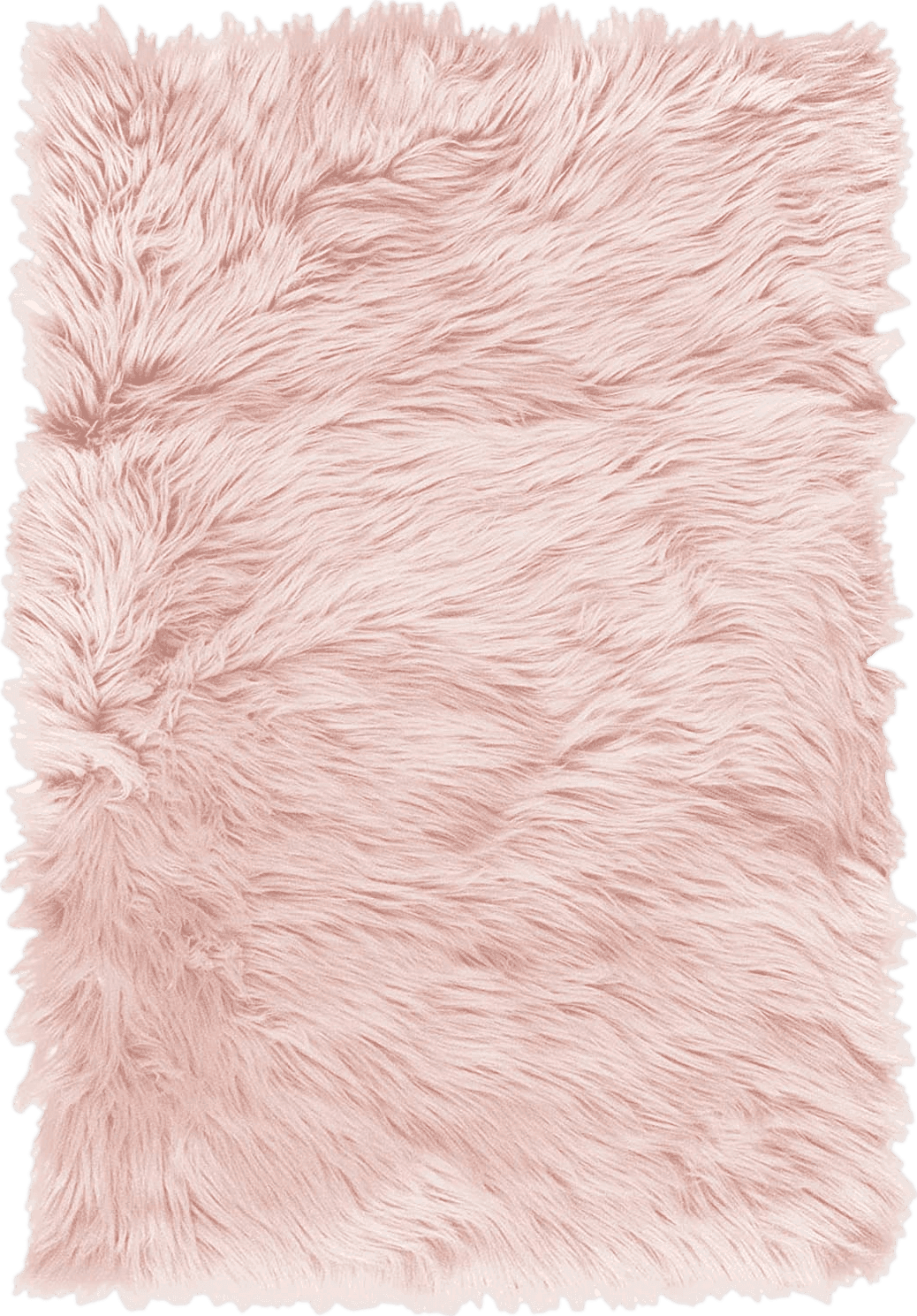 Fluffy Pink Pink 8 x 10