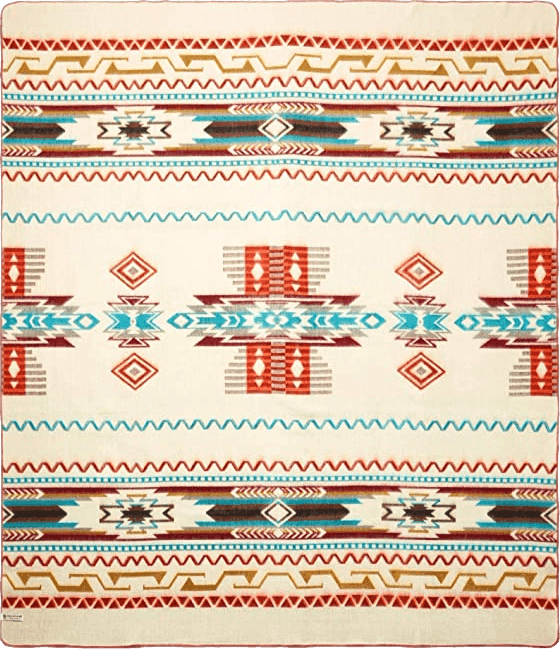 Bohemian 8x10 Ecuadane Large Southwestern Woven Blanket