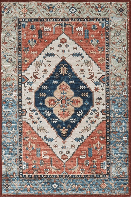 Area 2x3 Persian Formal Traditional Non Slip Hallway Area Rug