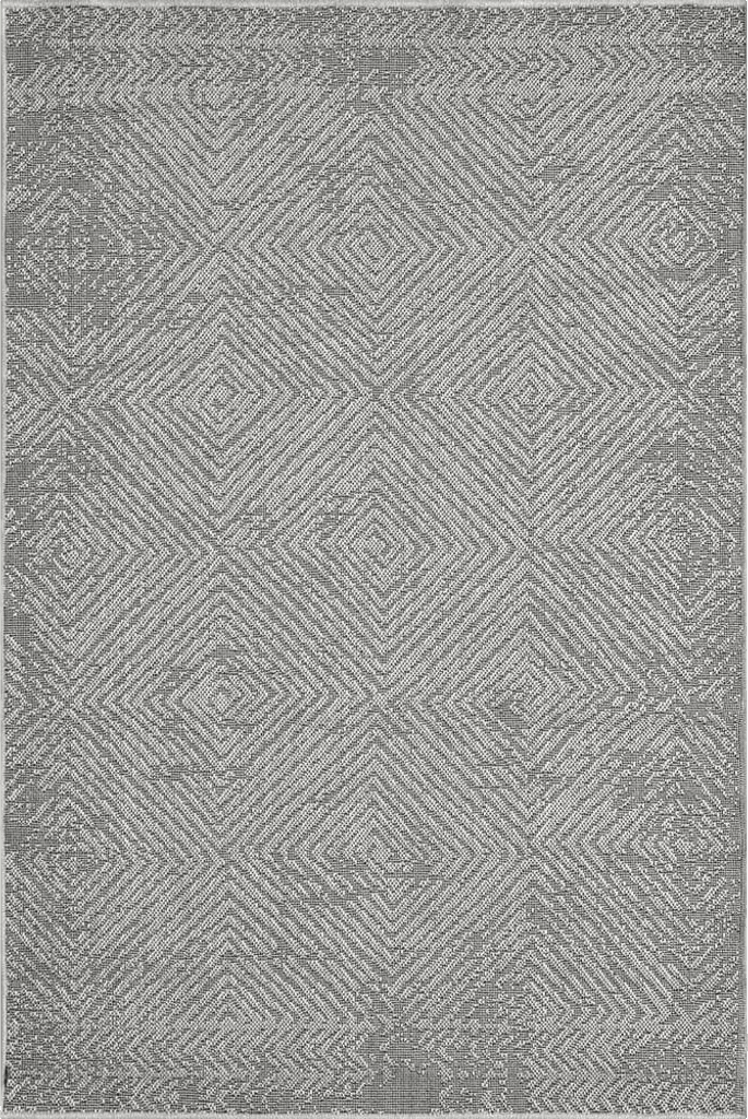 Loomaknoti Breyleigh Area Rug, Grey, 4x6 ft