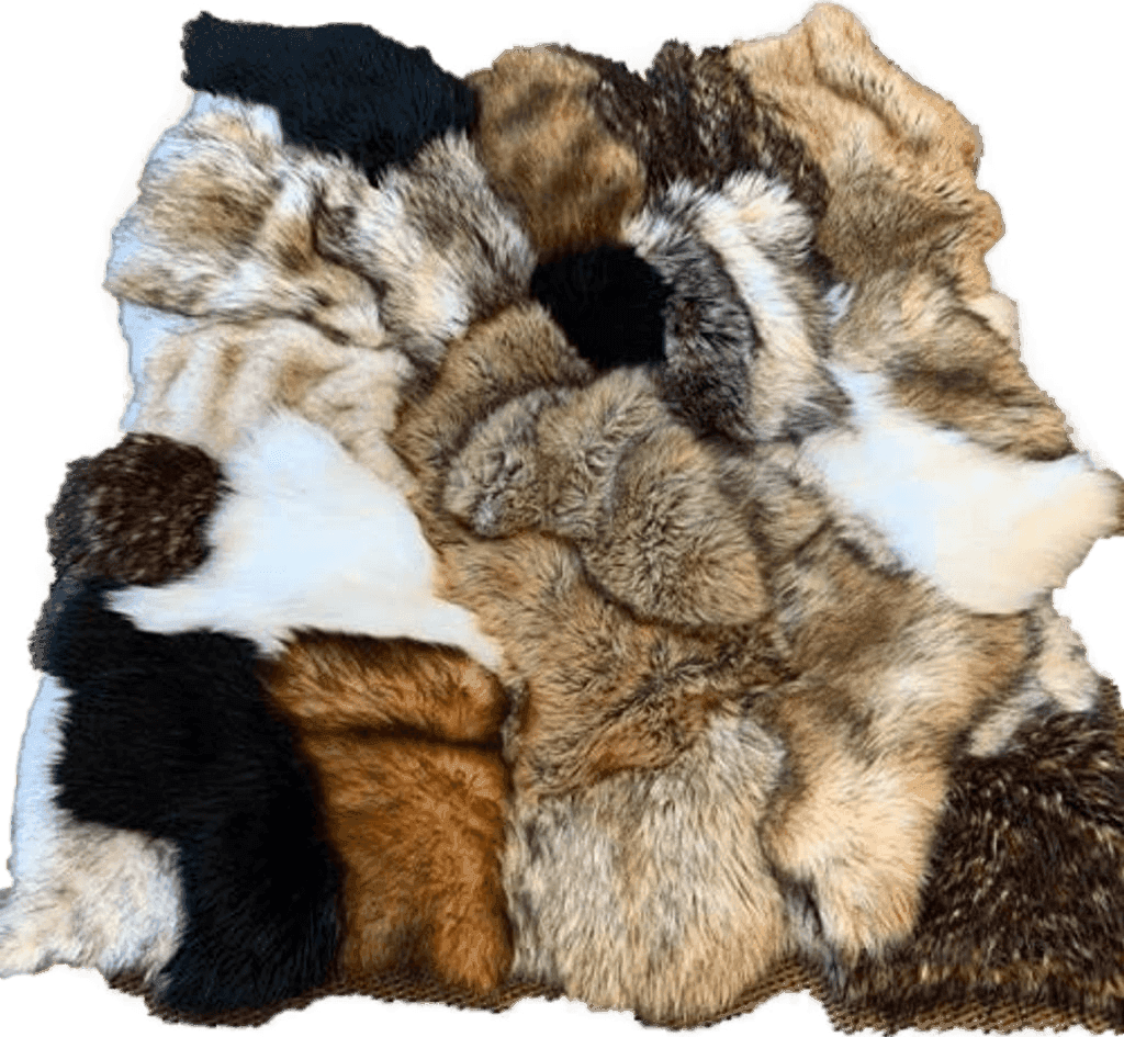 Bear Skin Fur Accents Pieced Fur Faux Animal Skin Rug, Fox, Wolf, Grizzly Bear, Golden Brown, Premium Plush Shag, Area Rug, Hand Made in America, Easy Care, Thick Plush Realistic, (5'x7')