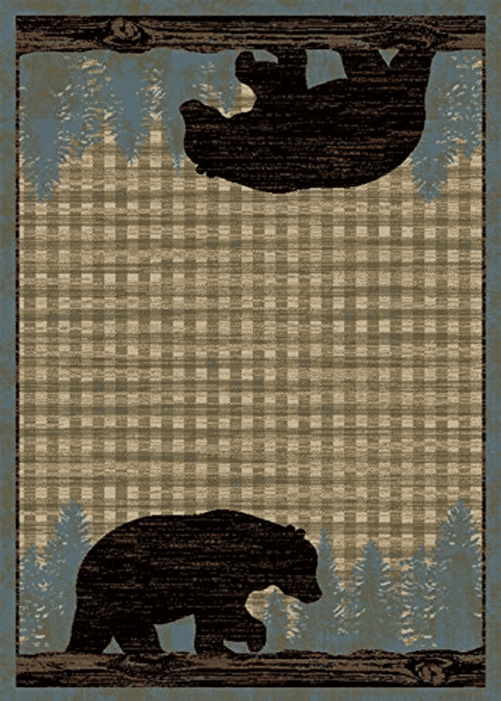 Bear Skin Mayberry Rugs Ashland Area Rug, 2'3"x3'3", Blue