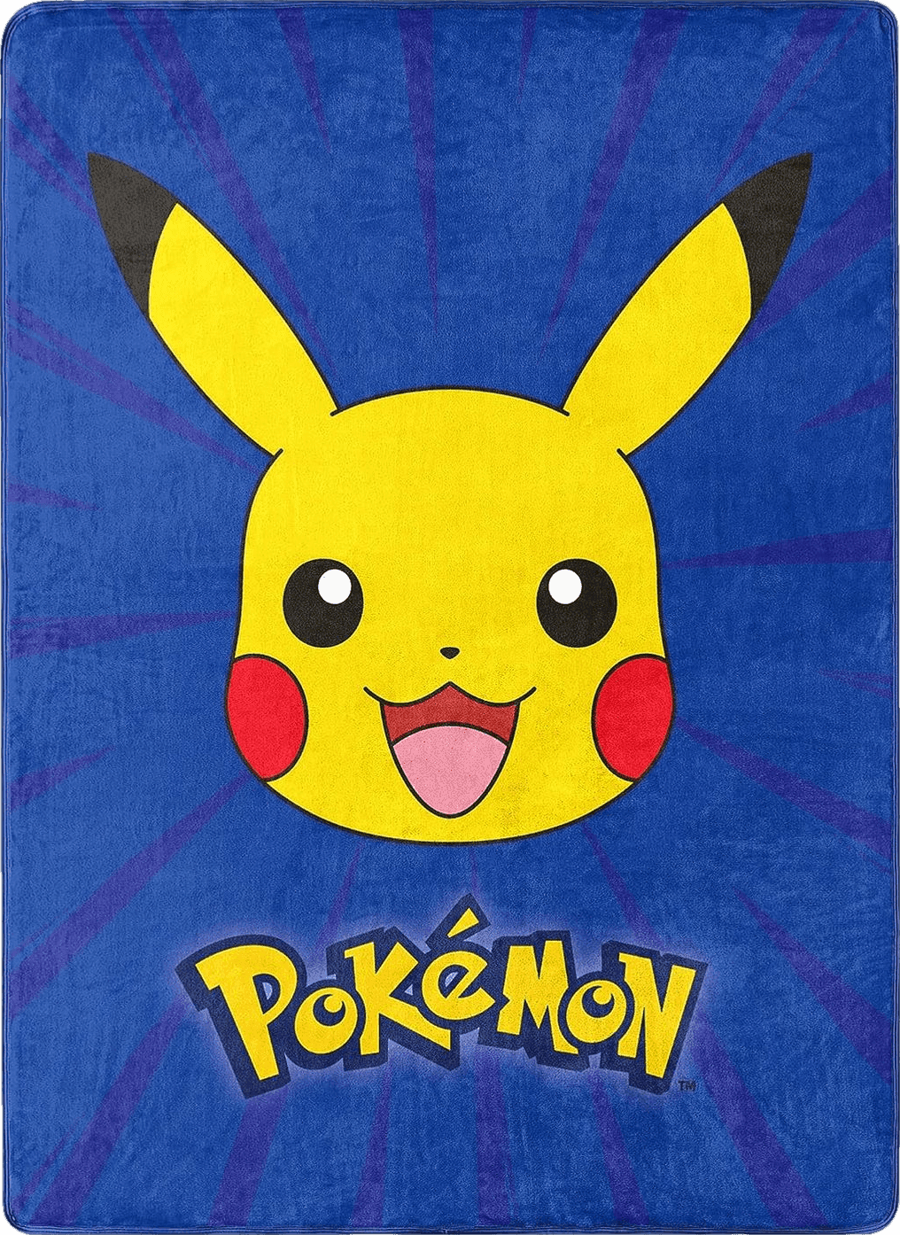 Pokemon Northwest Pokemon Burst Pika Silk Touch Throw Blanket, 46" x, 60"