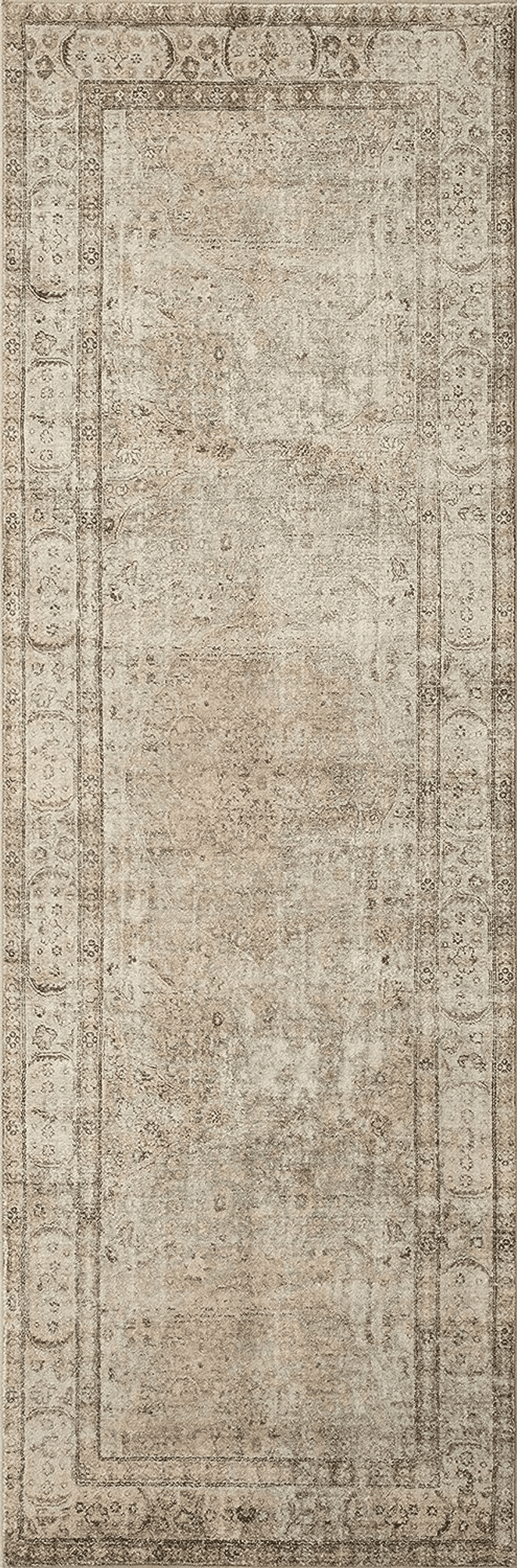 Loloi II Margot Collection MAT-01 Antique/Sage 3'-6" x 5'-6" Accent Rug feat. CloudPile
