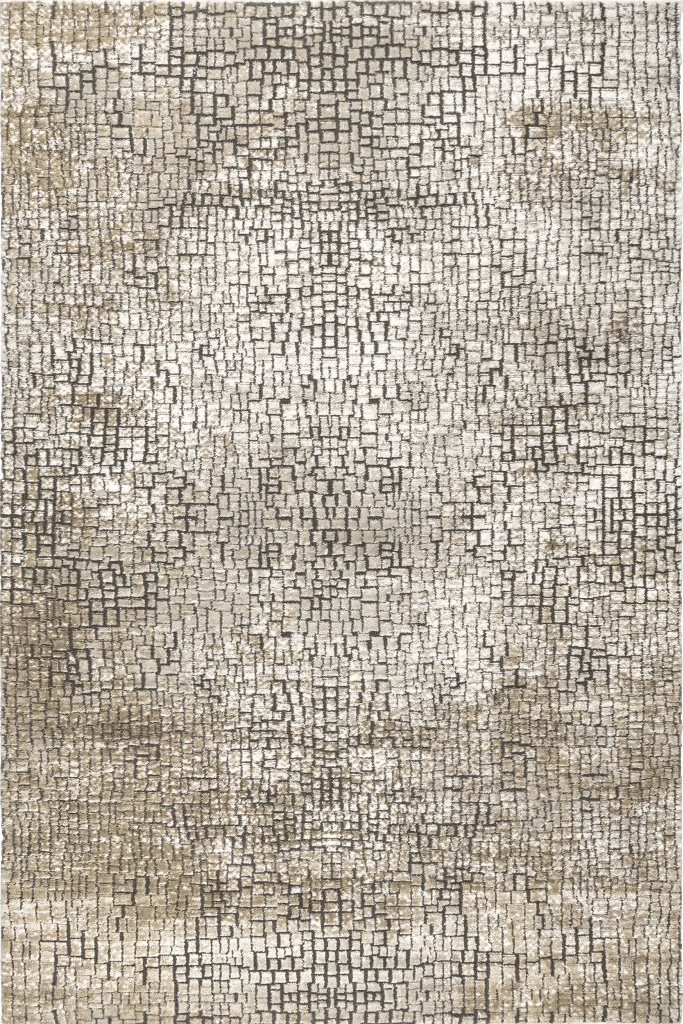 nuLOOM Chloe Abstract Contemporary Mosaic Area Rug - Beige 5' x 8'