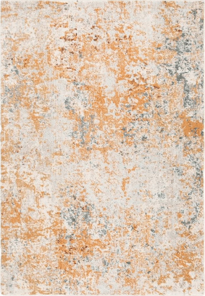 Terracotta Agdal Abstract Ivory/Orange Area Rug Zipcode Design Rug Size: Rectangle 3' x 5'