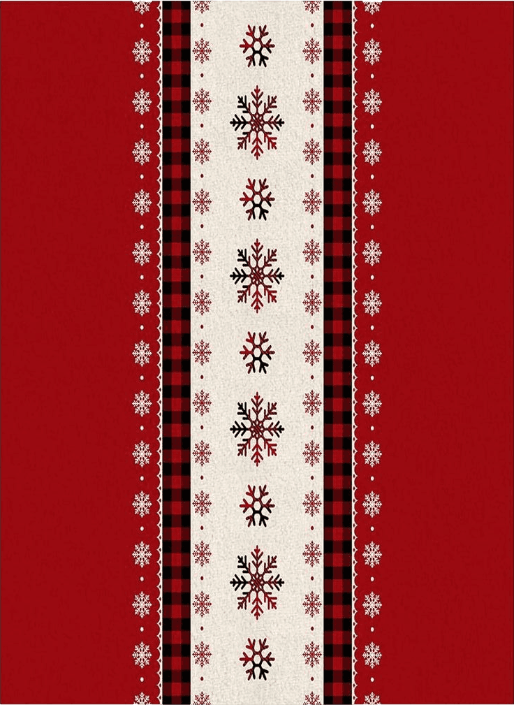 Area Rug, Red Buffalo Plaid Winter Snowflake Xmas Tree Merry Christmas Area Rug, Living Room Rugs, Area Rugs for Bedroom Decor&Living Room Decor, Carpet 2x3ft Bedroom Rug, Rugs for Living Room