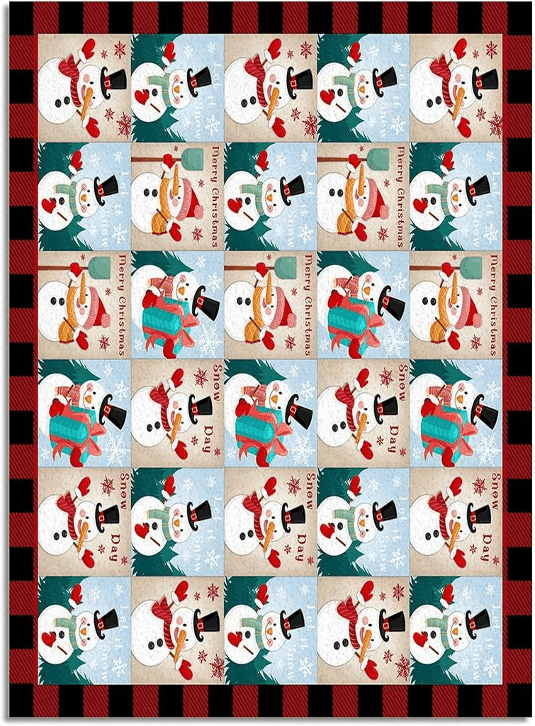 Area Rug 2x3 Feet, Xmas Truck Snowman Santa Claus Xmas Tree Christmas Snowman Rug, Rugs for Living Room Decor Bedroom Decor Kids Room, Non-Slip Living Room Rugs, Comrft Carpet Washable Rug