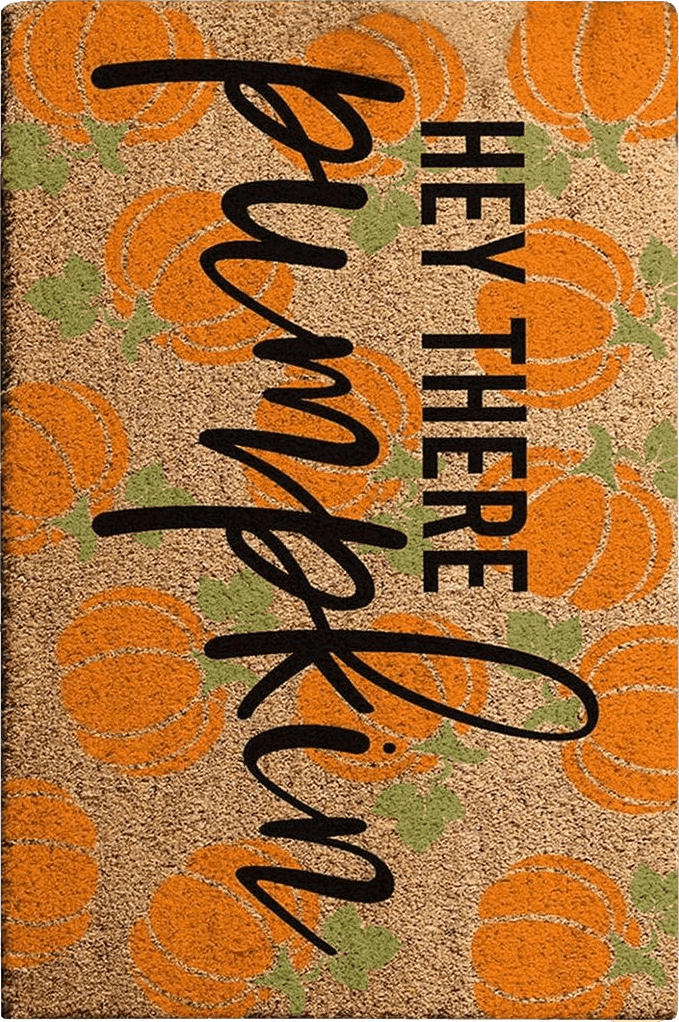 Fall Thanksgiving Doormat Happy Fall Home Decorations, Non-Slip Welcome Mats for Front Door, Indoor Outdoor Funny Rug for Home Kitchen Floor Halloween Decor 16 X 24 Inch