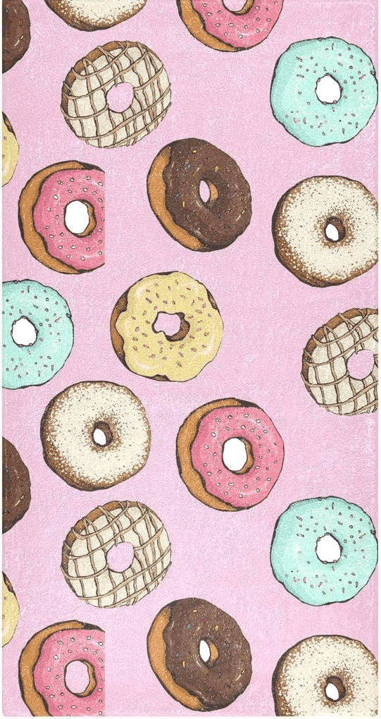 Fluffy Pink Donut Pink Bathroom Rugs Fluffy Absorbent Bath Mat Machine Washable Soft Microfiber Shaggy Kitchen Mat Non Slip Carpet Runner for Shower Floor Layered Front Door Mats Porch