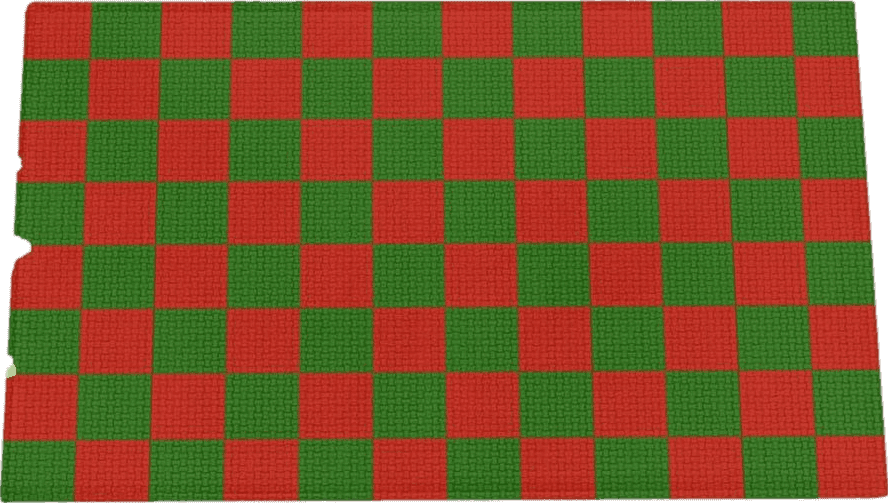 Fluffy Green Abstract Plaid Plush Shag Bath Rugs Christmas Red Green Checker Soft Fluffy Floor Doormat Carpet,Non-Slip Door Mats for Living Room Bedroom Kitchen Entryway Geometric