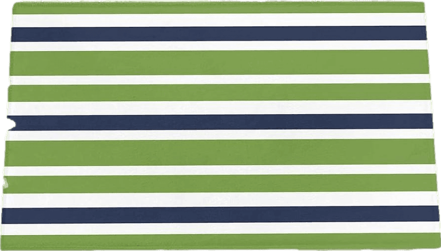 Fluffy Green Chaven Home Modern Fluffy Shag Bath Mat Geometric Green Navy Blue White Color Art Area Rugs Warm Soft Plush Shaggy Floor Door Mats for Bathroom/Bedroom/Living Room/Entry Way Decor Horizontal Stripes