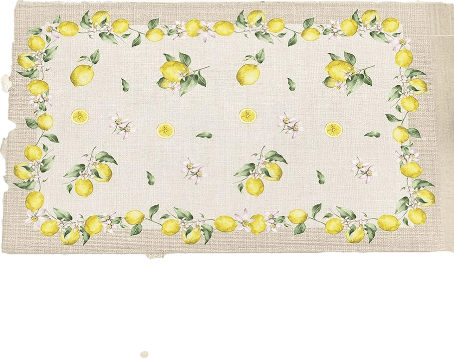 Fluffy Yellow Shag Door Mats Bath Rugs Farm Yellow Lemon Flower,Soft Fluffy Doormats Non Slip Carpet Watercolor Fruit Floral Retro Linen,Shaggy Fuzzy Area Throw Rug for Kitchen/Bathroom/Bedroom/Living Room 16x24In