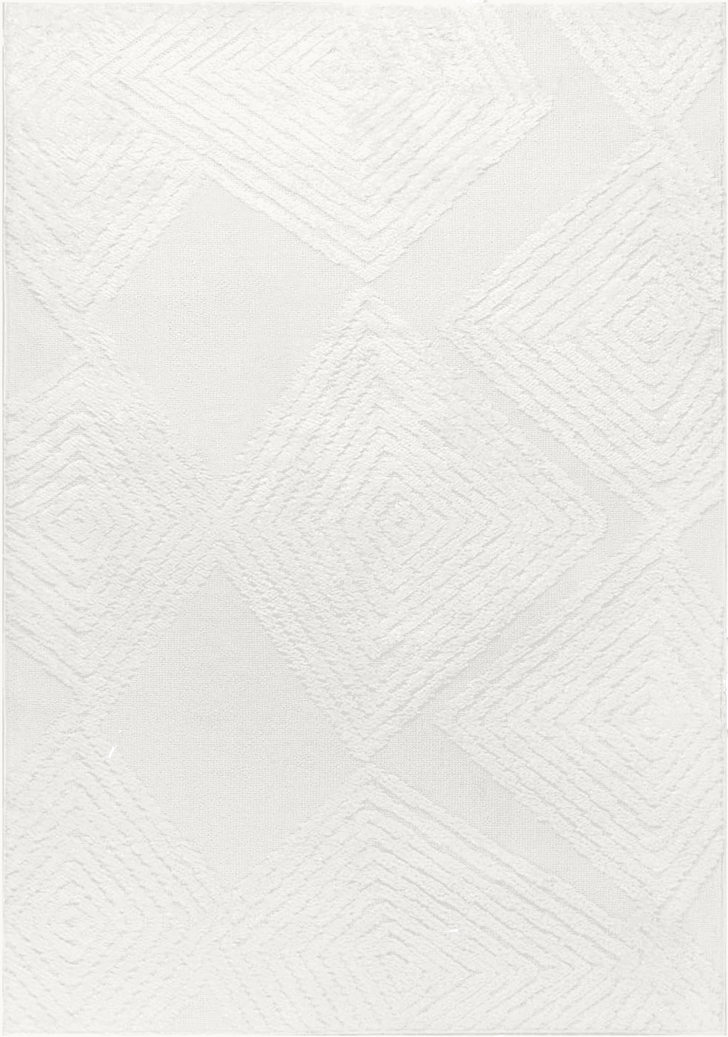 See White Geometric Rugs in Your Own Room Before Buying