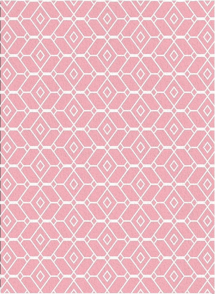 Fluffy Pink Large Area Rug, Pink Non-Slip Indoor Accent Area Carpet, White Modern Geometric Abstract Art Aesthetics Fluffy Shaggy Runner Rug for Living Room, Bedroom, Kids Room, 2'7"x 5"