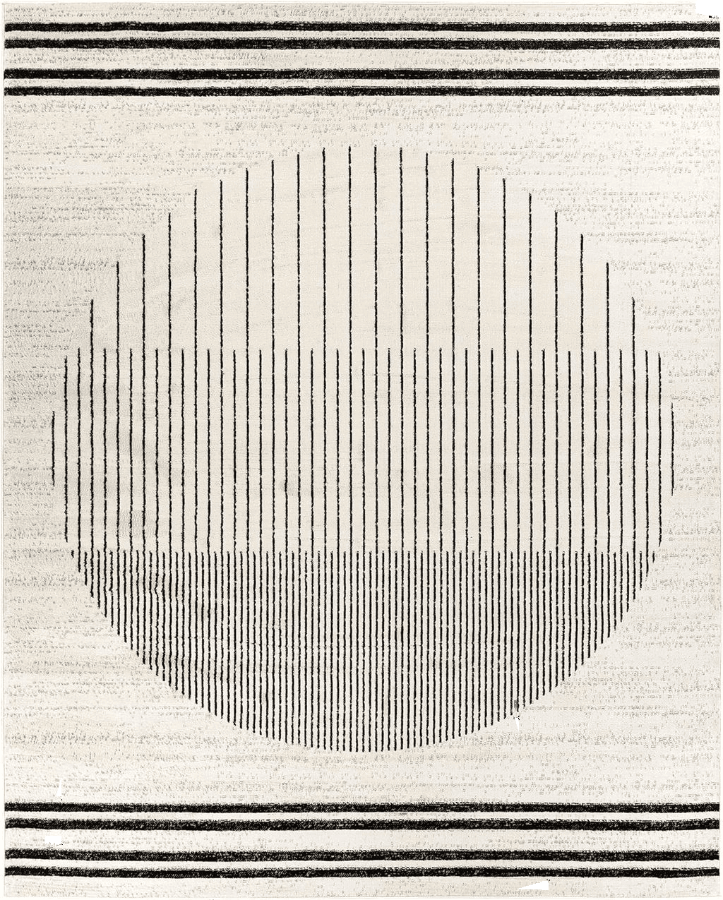 Artistic Weavers Penrod Modern Geometric Area Rug,7'10" x 10',Black/Ivory