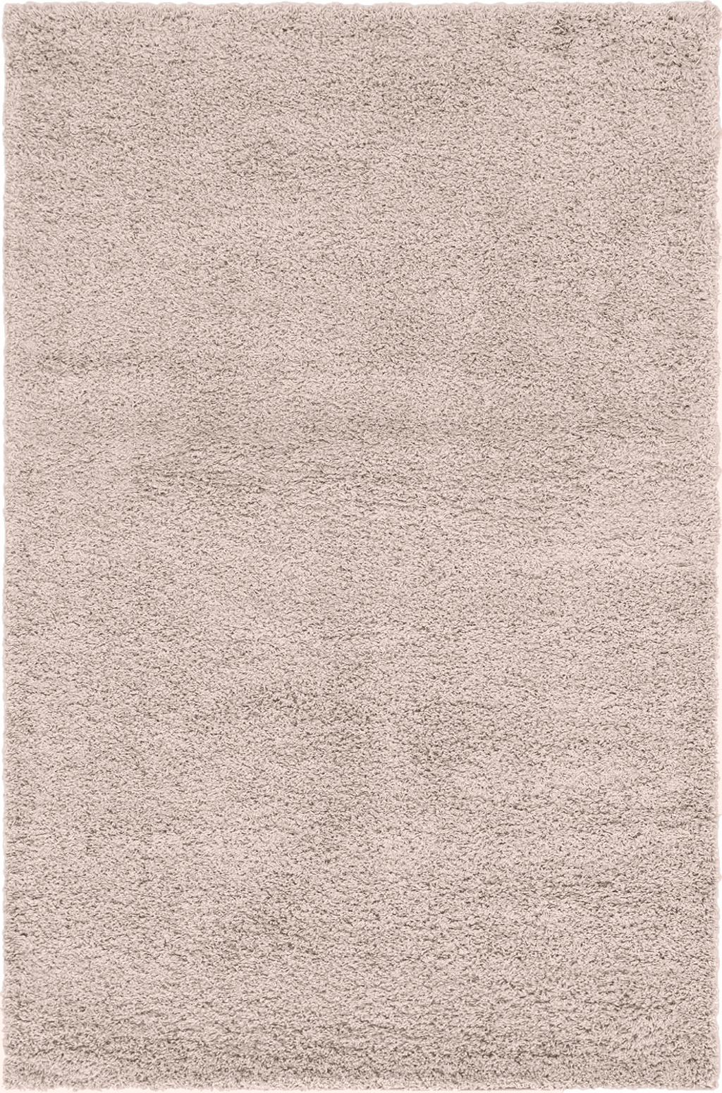 Unique Loom Solid Shag Collection Area Rug (6' 1" x 9' Rectangle, Taupe)