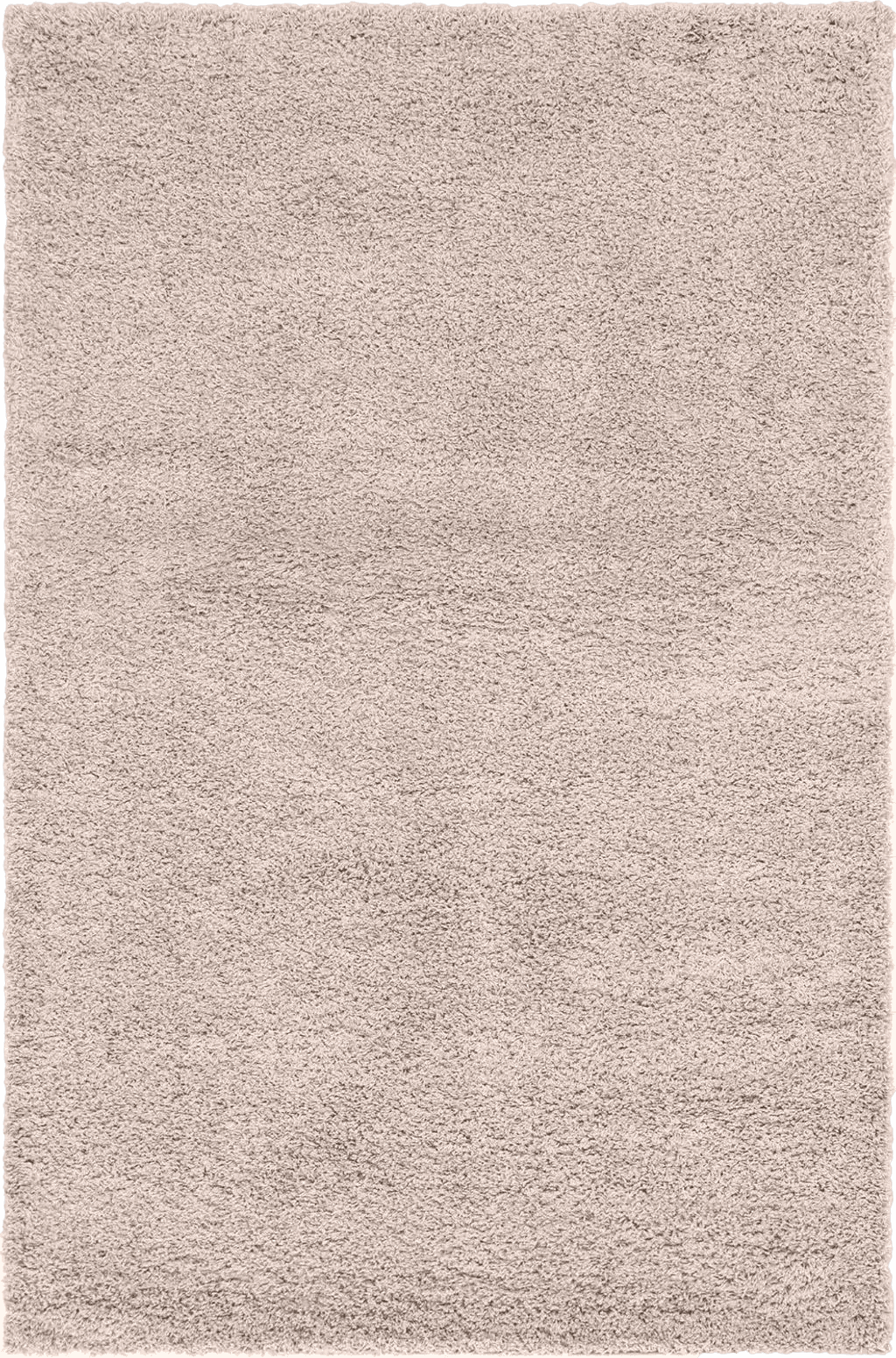 Unique Loom Solid Shag Collection Area Rug (6' 1" x 9' Rectangle, Taupe)