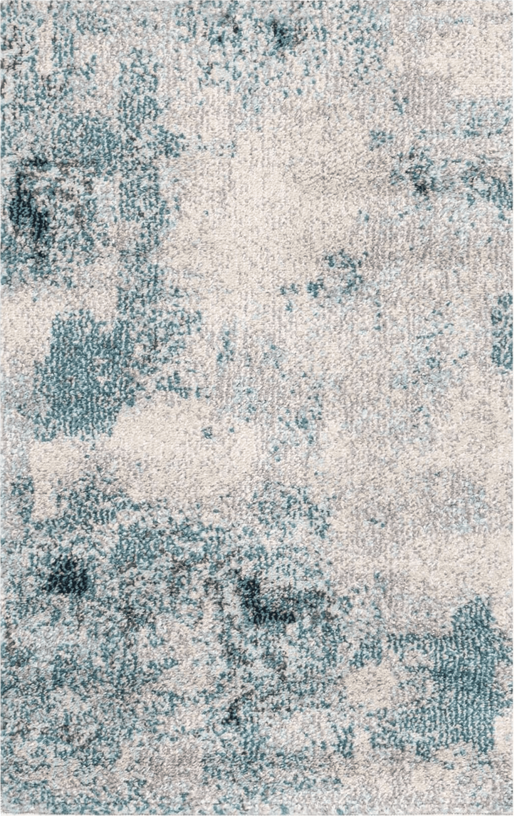 Area 2x3 JONATHAN Y CTP104A-23 Contemporary POP Vintage Modern Abstract Indoor Area Rug,High Traffic,Bedroom,Kitchen,Living Room,Non Shedding,2 X 3,Cream/Blue