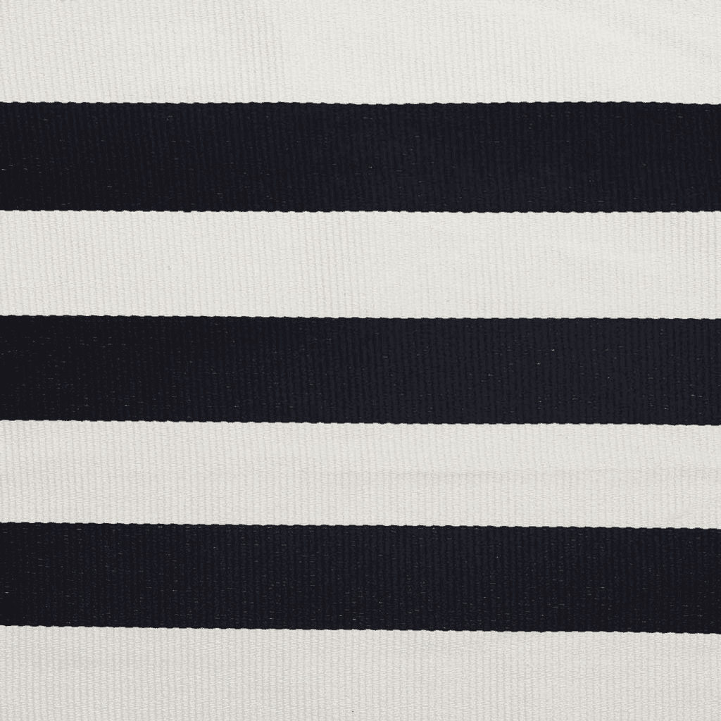 Black and White Striped Rug 28 x 45 Inches Front Door Mat Hand-Woven Cotton Indoor/Outdoor Rug for Layered,Welcome Mat, Porch,Farmhouse,Kitchen,Entry Way