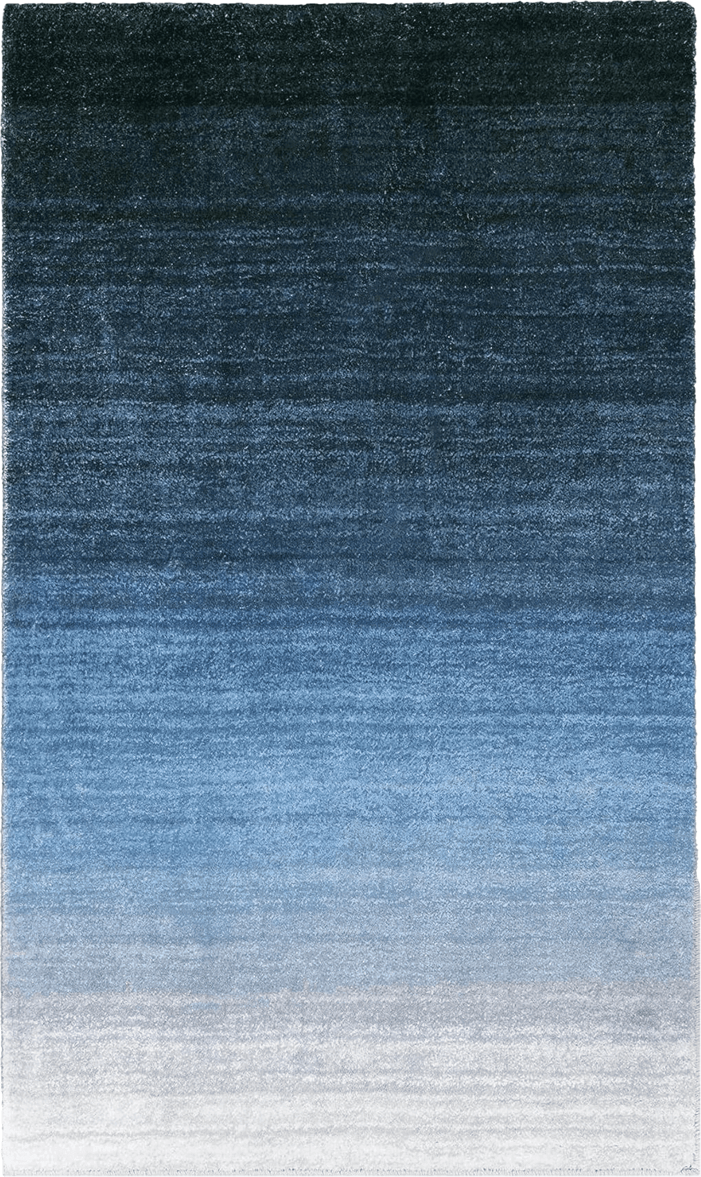 Lahome Modern Ombre Washable Rug - 3 x 5 Area Rugs for Living Room Ultra-Thin Contemporary Blue Rug for Entryway Non-Shedding Colorful Gradient Accent Carpet for Girls Bedroom Kitchen