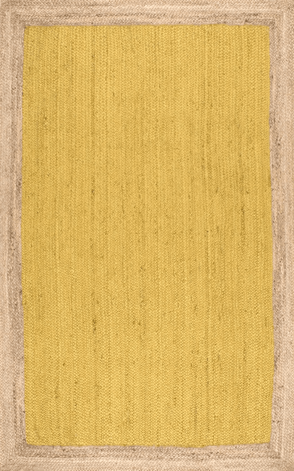 nuLOOM Eleonora Casual Jute Accent Rug, 2x3, Yellow