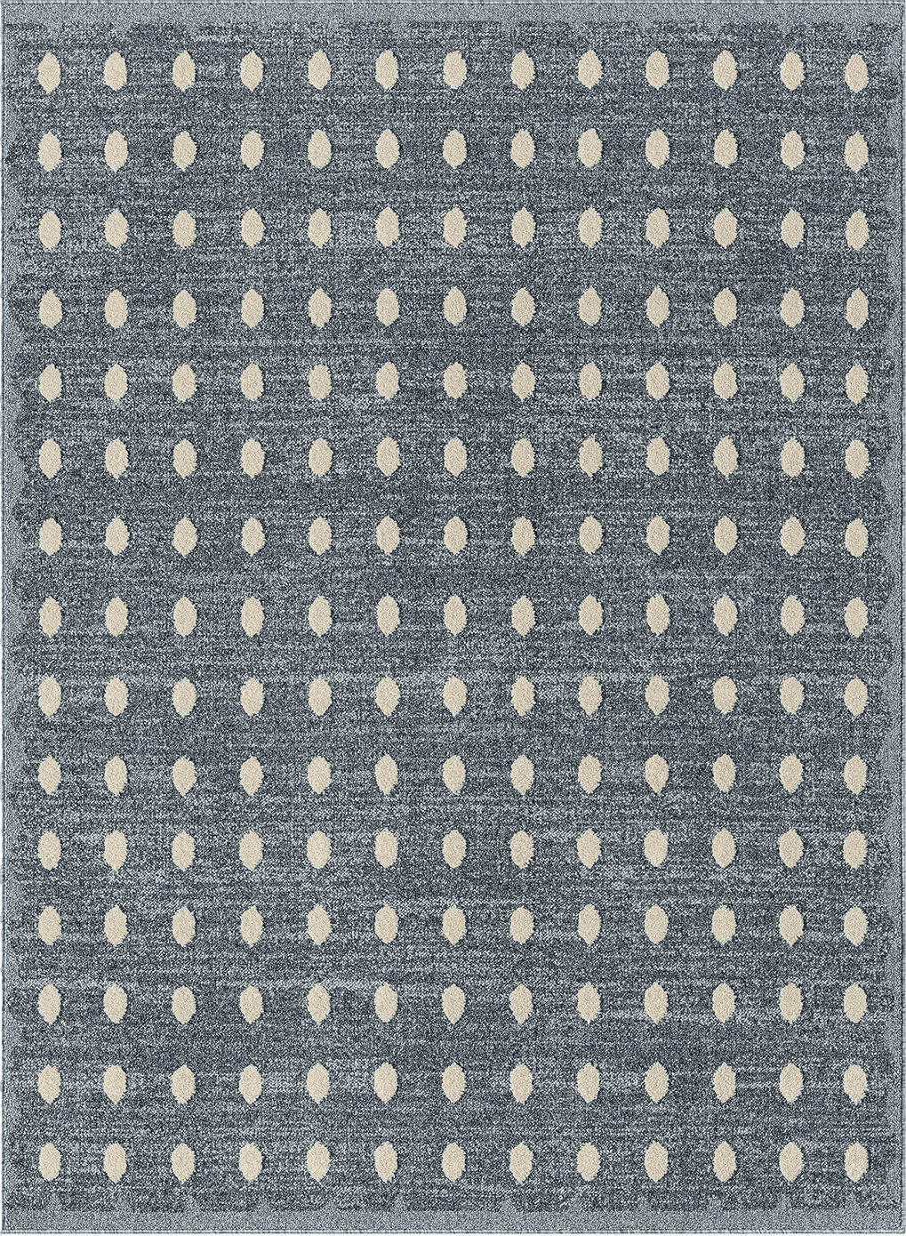 Area Blue 8x10 LUXE WEAVERS Modern Geometric Dots Blue 8x10 Area Rug