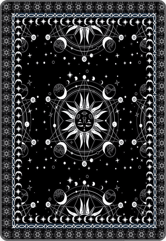 Snake rugs Sun and Moon Rug Celestial Area Rugs for Bedroom Dorm Living Room Bohemian Occult Crescent Solar Stars Galaxy Floor Mat Pad Doormat Carpet,Black,47" X 31"