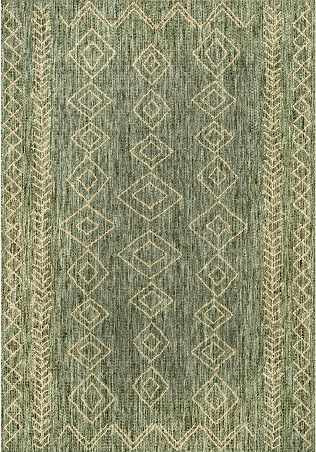 nuLOOM Serna Moroccan Indoor/Outdoor Area Rug, 5x8, Sage