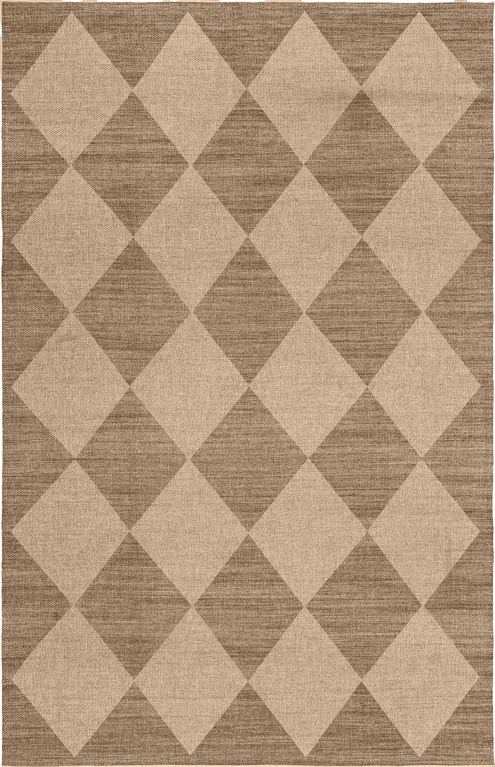 nuLOOM Abi Checkered Easy-Jute Machine Washable Accent Rug, 3x5, Natural
