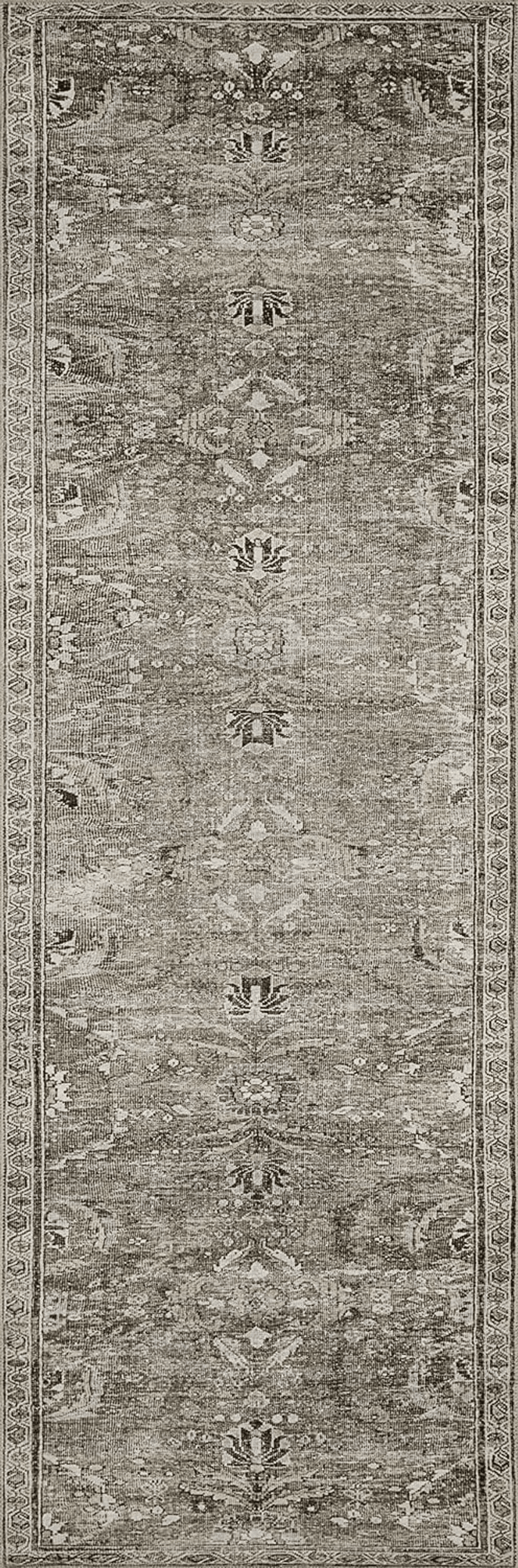 Loloi II Layla Collection LAY-13 Antique/Moss, Traditional 5'-0" x 7'-6" Area Rug