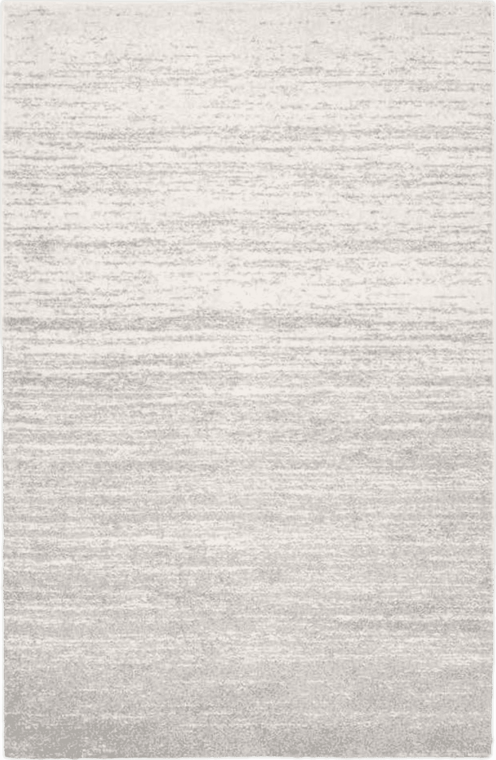 SAFAVIEH Adirondack Collection Accent Rug - 3' x 5', Ivory & Silver, Modern Ombre Design, Non-Shedding & Easy Care, Ideal for High Traffic Areas in Entryway, Living Room, Bedroom (ADR113B)