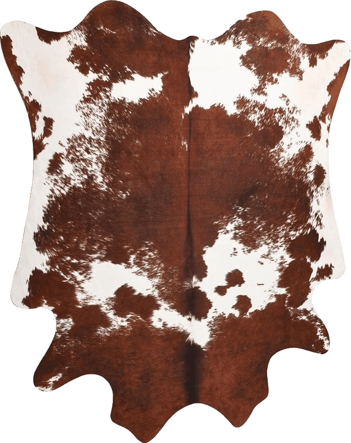 Cowhide 5x7 LYENDOS Cowhide Rug 5.2 x 6.2Feet,Cow Hide Rug Durable No-Slip Backing,Faux Cowhide Rug Thickened Elastic,for Bedroom Living Room Home Office Western Decor