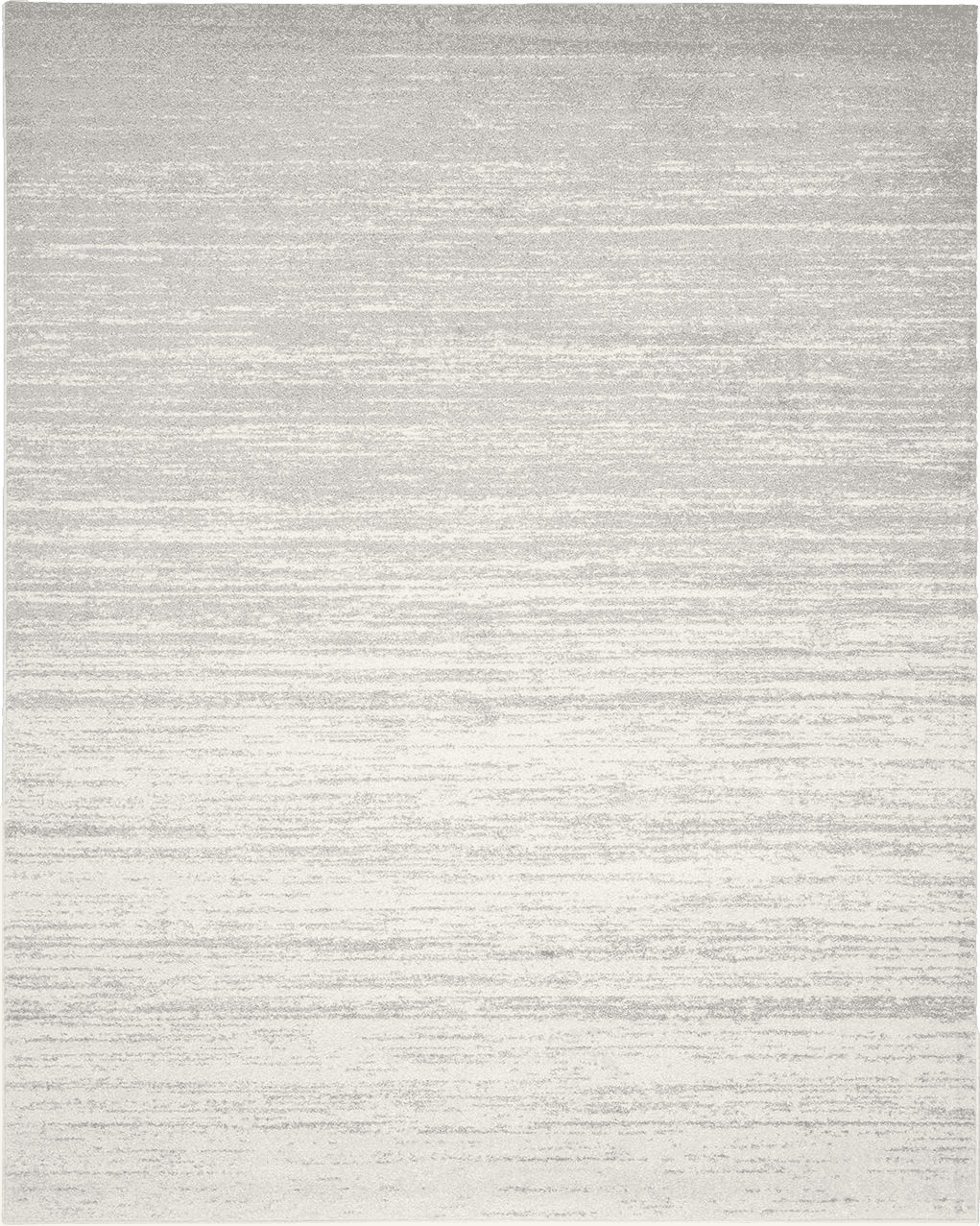 Area Grey 6x9 SAFAVIEH Adirondack Collection Area Rug - 6' x 9', Ivory & Silver, Modern Ombre Design, Non-Shedding & Easy Care, Ideal for High Traffic Areas in Living Room, Bedroom (ADR113B)