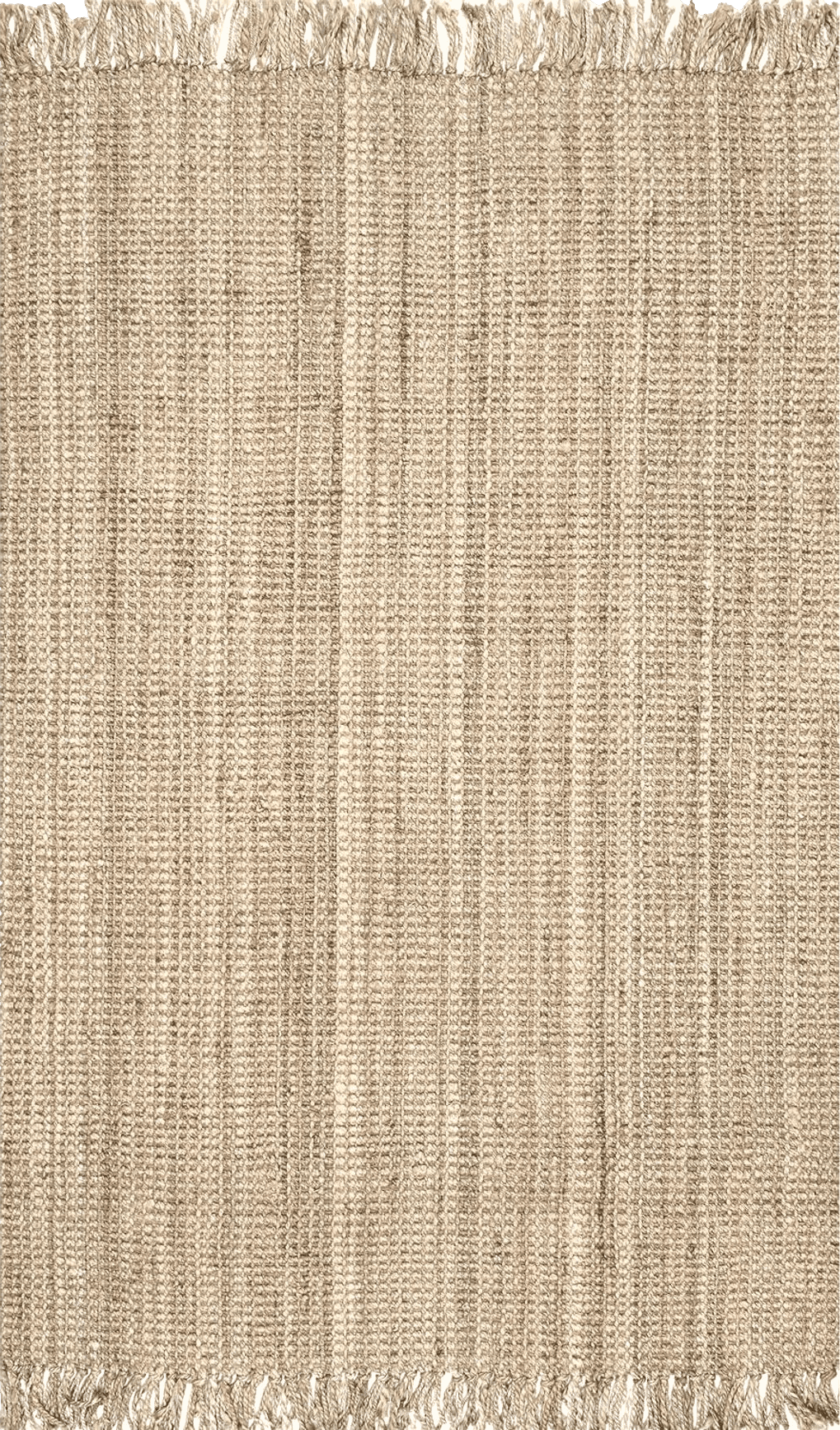 Sisal nuLOOM Daniela Farmhouse Chunky Jute Area Rug, 6' x 9', Natural