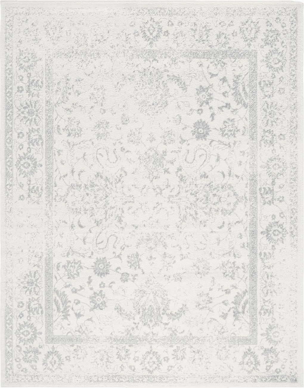 Area Oversized SAFAVIEH Adirondack Collection Area Rug - 10' x 14', Ivory & Slate, Oriental Distressed Design, Non-Shedding & Easy Care, Ideal for High Traffic Areas in Living Room, Bedroom (ADR109S)