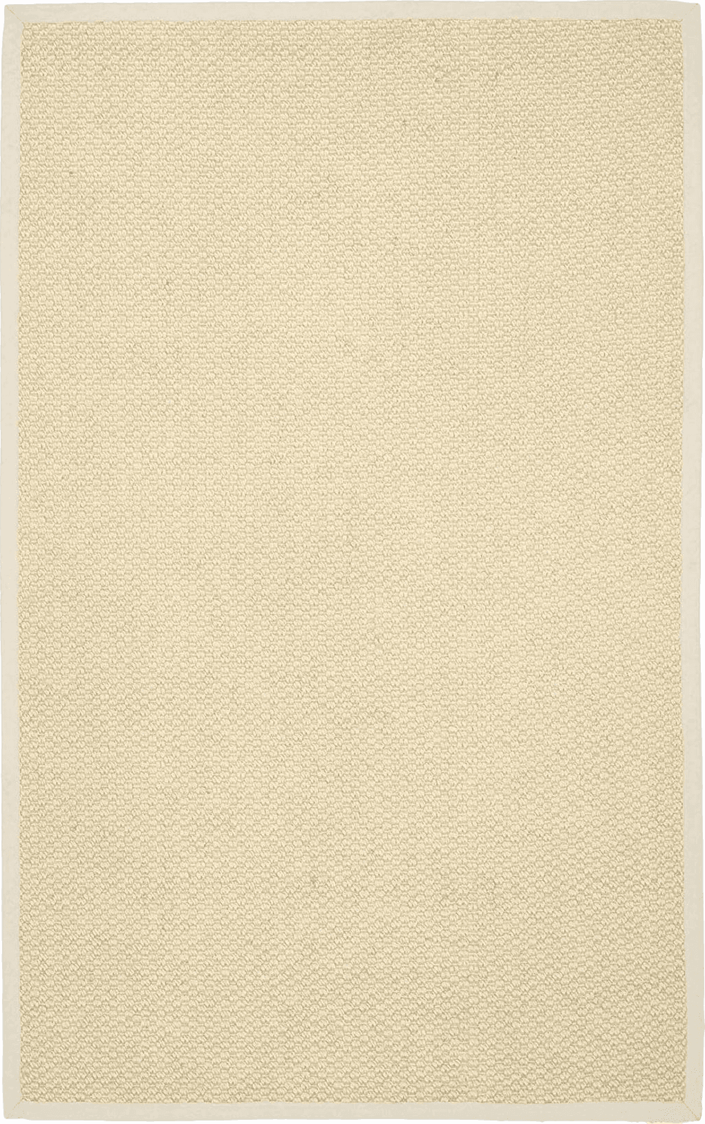 SAFAVIEH Natural Fiber Collection Accent Rug - 3' x 5', Creme, Sisal Design, Easy Care, Ideal for High Traffic Areas in Entryway, Living Room, Bedroom (NF525A)