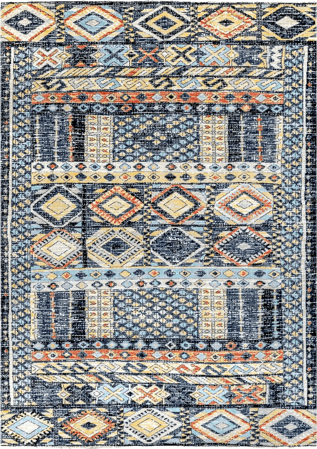 nuLOOM Taliyah Bohemian Fringe Indoor/Outdoor Area Rug, 8x10, Multi