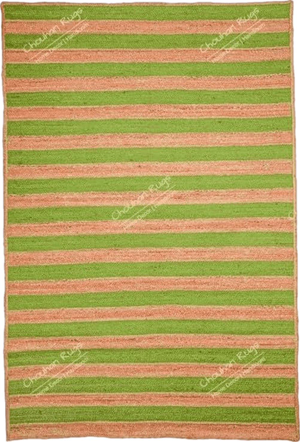 Bohemian Boho All Runners Chouhan Rugs Natural Jute Green Striped Rug Bohemian Rug Decor Rug Handwoven Rug Custom Rug Decorative Rug