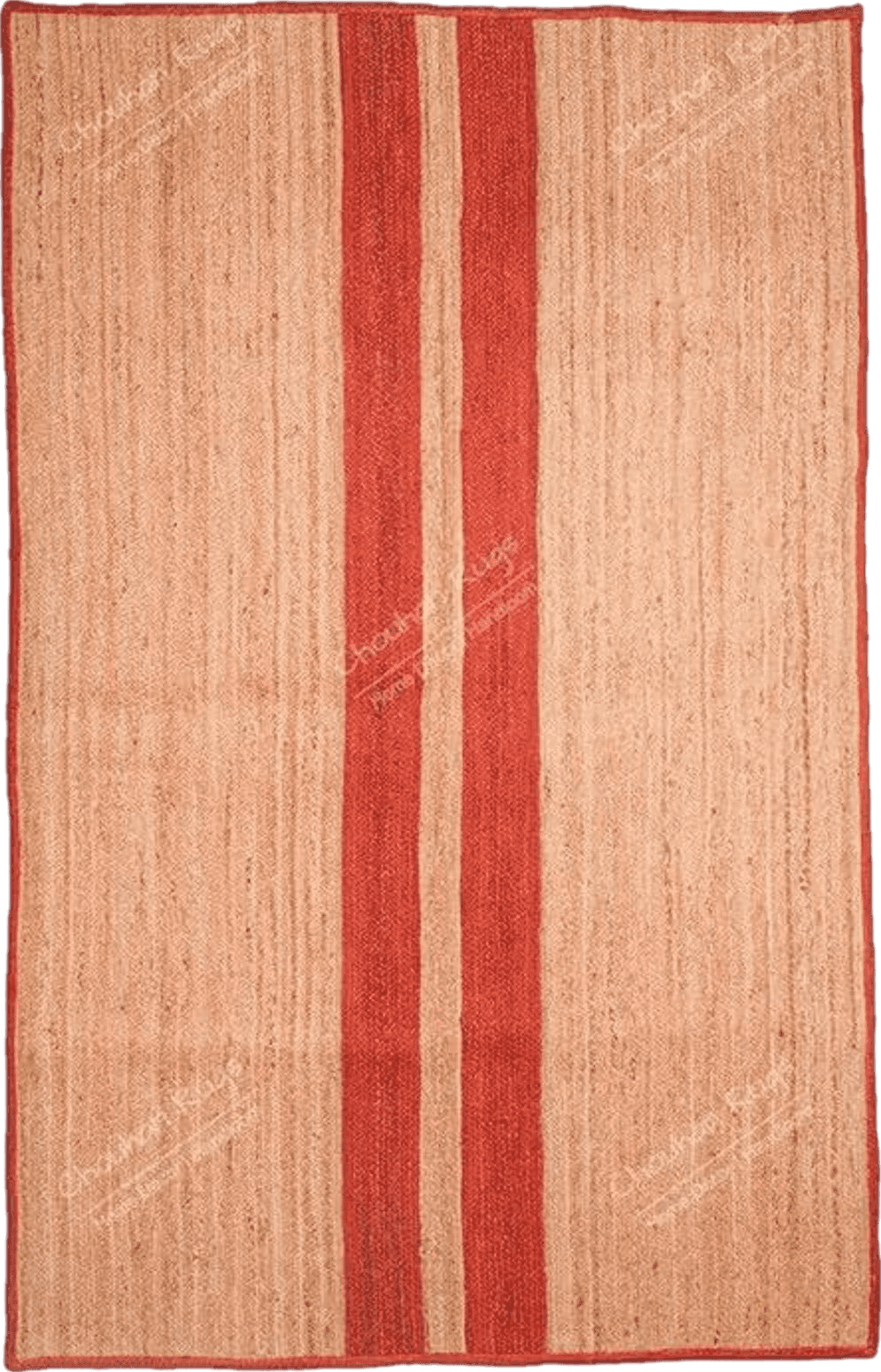 Bohemian Boho All Runners Chouhan Rugs Natural Jute Red Lined Rug Bohemian Rug Decor Rug Handwoven Rug Custom Rug Decorative Rug