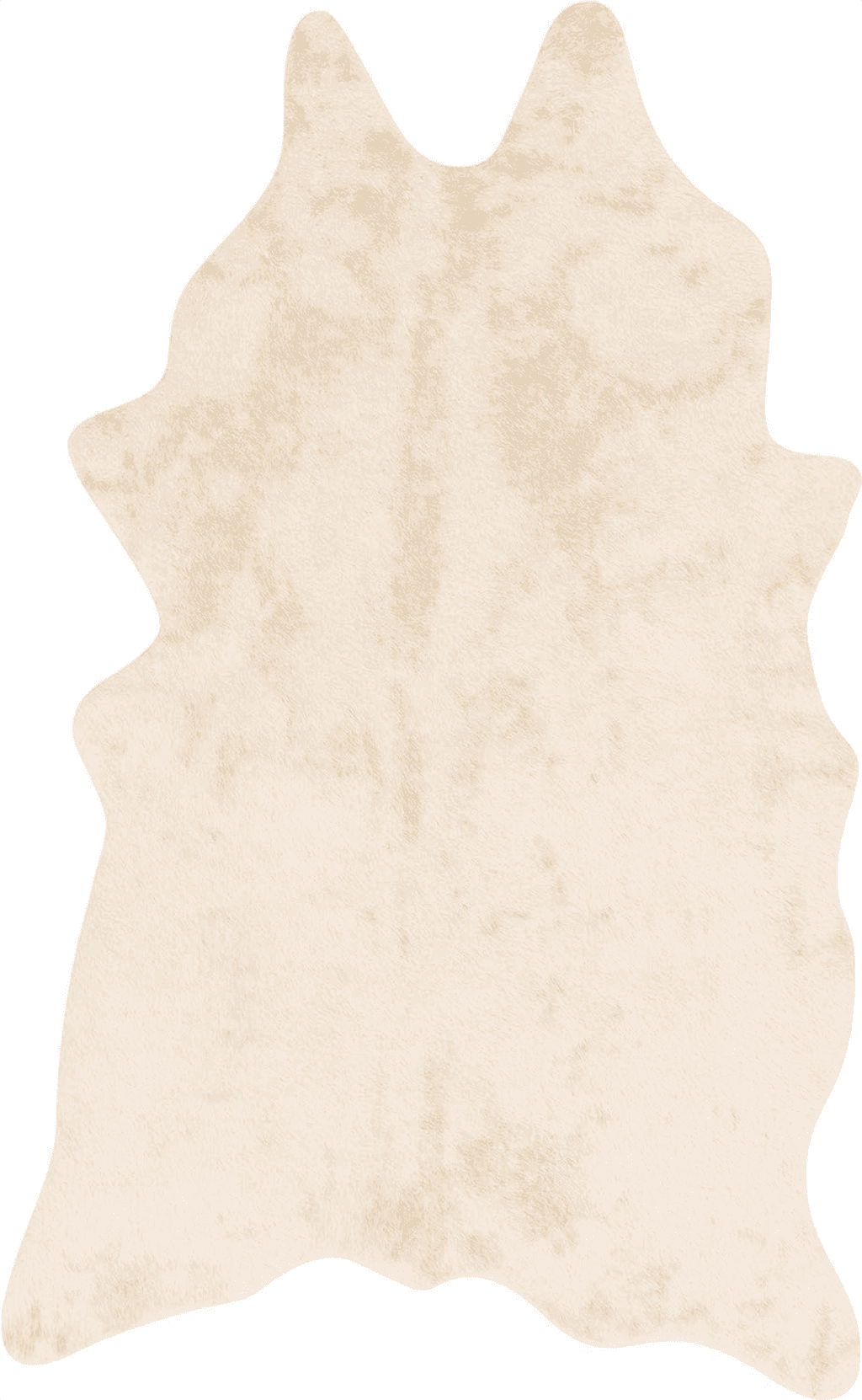 Cowhide 5x7 Loloi II Grand Canyon Collection GC-10 Ivory, Transitional 5' x 6'-6" Area Rug