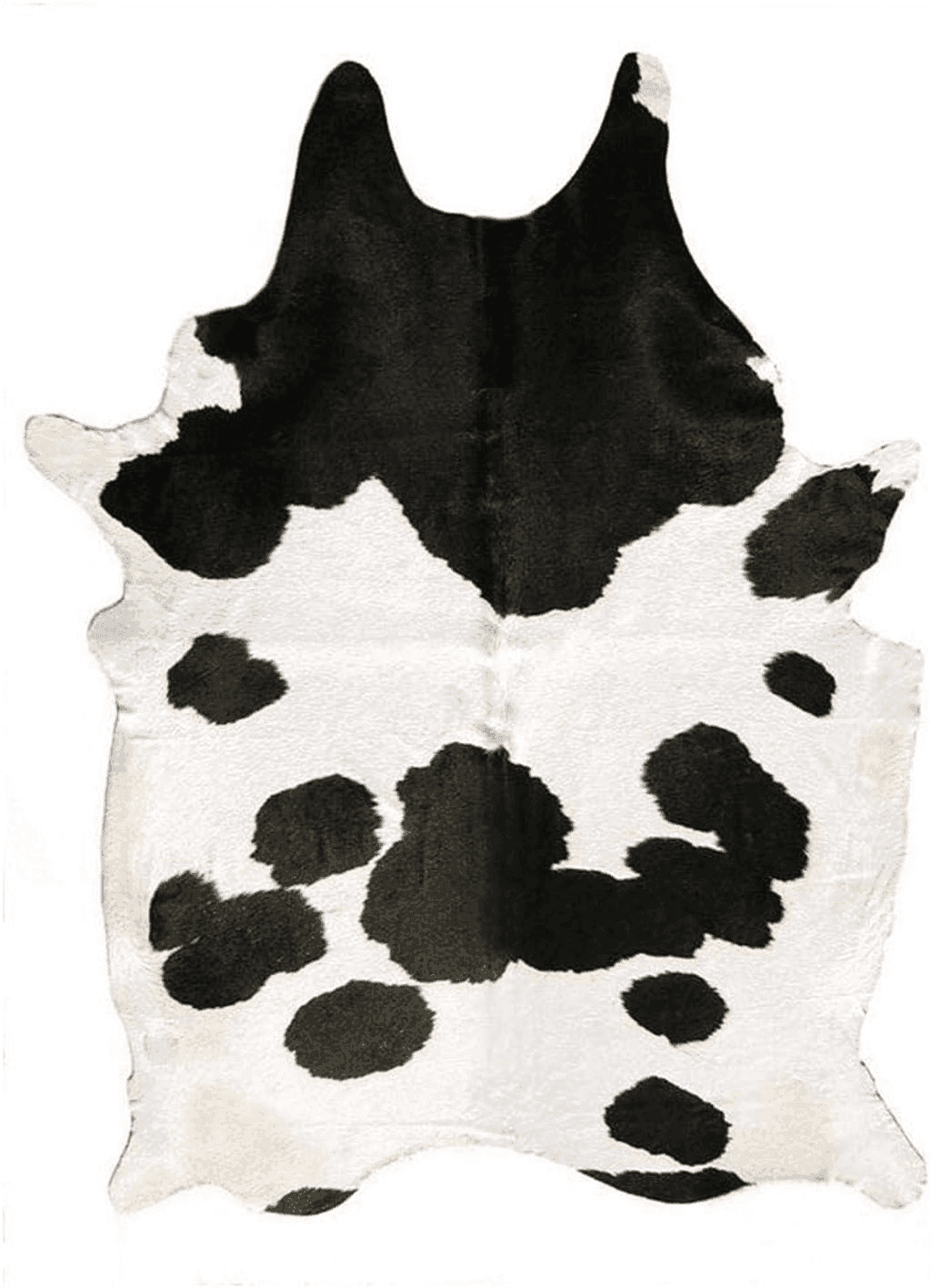 Cowhide 3x5 Small Cowhide Black and White Cow Hide Rug Natural Black White Cow Skin Leather Area Hair On 5 X 3