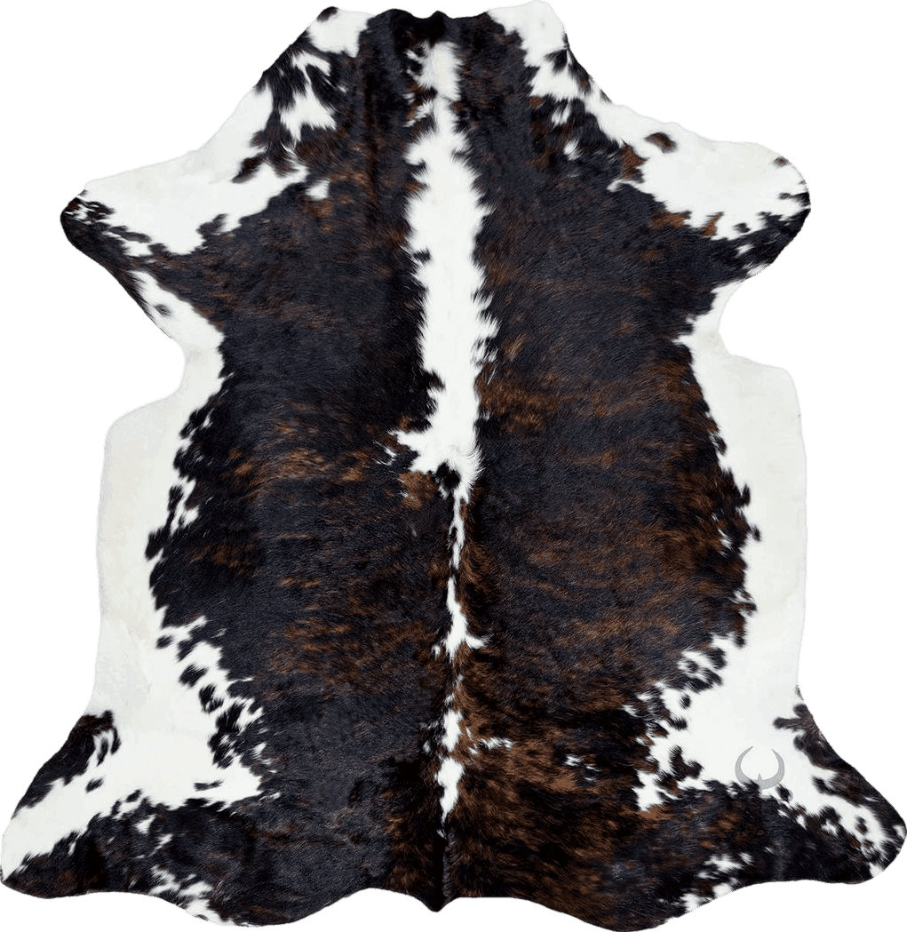 rodeo Cowhide Rug Dark Brindle Size 6x8 Feet Dc