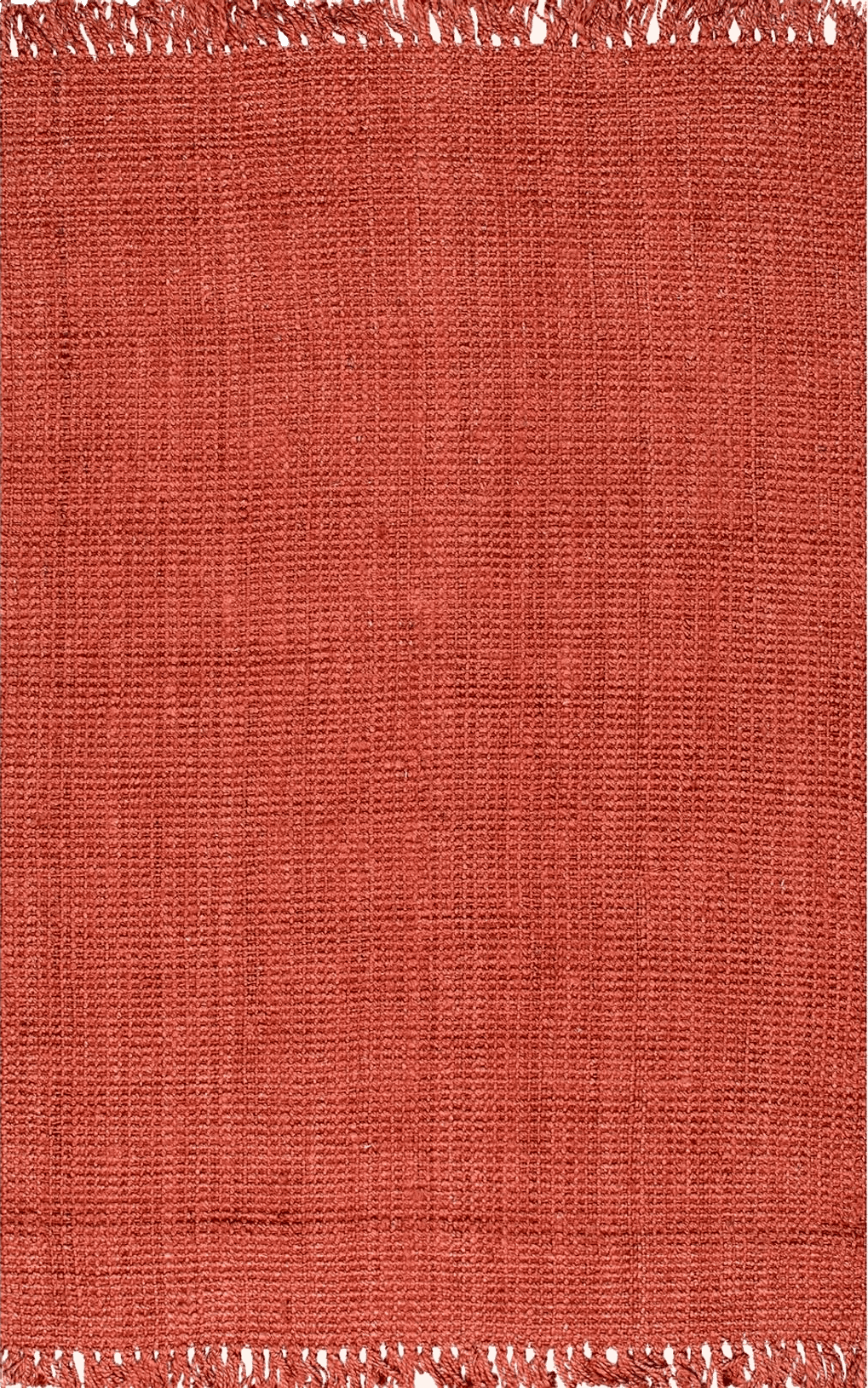 nuLOOM Daniela Farmhouse Chunky Jute Area Rug, 5' x 7' 6", Terra