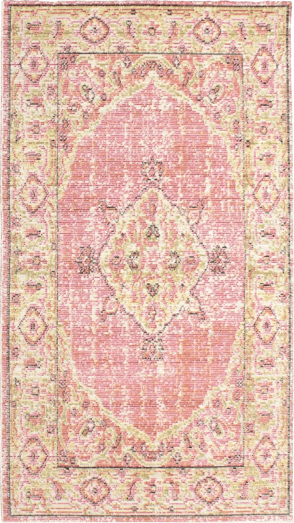 Kilim French Connection Home Kenora Colorwashed Kilim Accent Rug, 27" W x 46" L, Pink