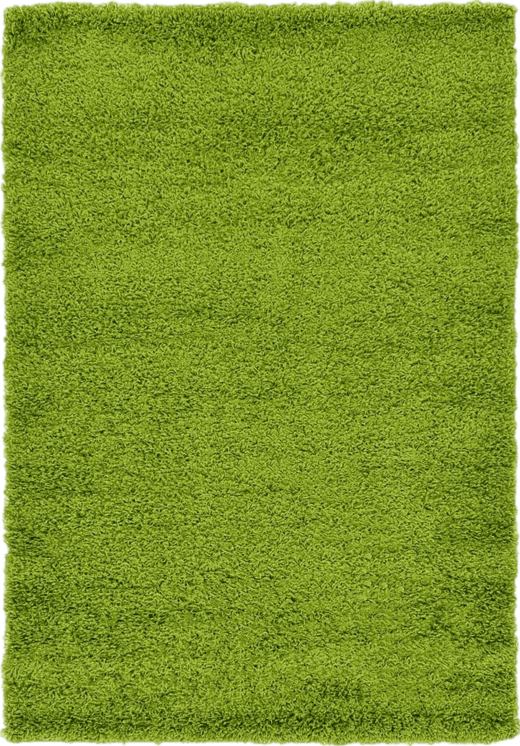 Wet Grass Unique Loom Solid Shag Collection Area Rug (4' 1" x 6' 1" Rectangle, Grass Green)