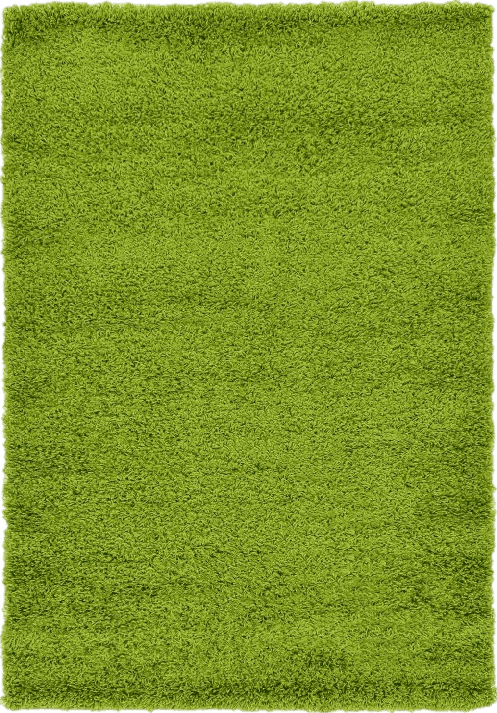 Wet Grass Unique Loom Solid Shag Collection Area Rug (4' 1" x 6' 1" Rectangle, Grass Green)