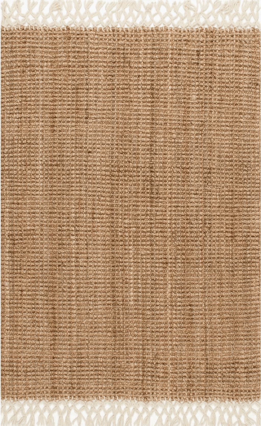 nuLOOM Raleigh Farmhouse Jute Tasseled Area Rug, 8x10, Natural