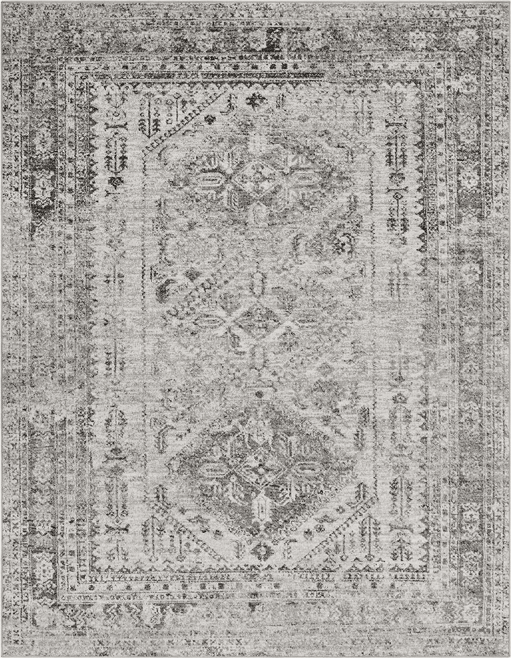 Artistic Weavers Desta Vintage Oriental Area Rug, 6'7" x 9', Charcoal